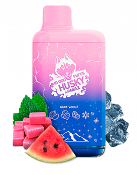 Husky AirMax 10000 ULTRA POD-1 "GUM WOLF (Арбузная мятная жвачка и лед)" 20
