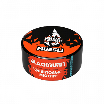 Табак Burn Black, 25гр "Muesli / Фруктовые мюсли"