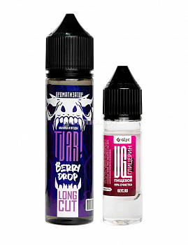 Купить Ароматизатор TVAR! Long Cut "Ягодный Дроп" 27мл (на 60мл) Ароматизатор TVAR! Long Cut "Ягодный Дроп" 27мл (на 60мл)